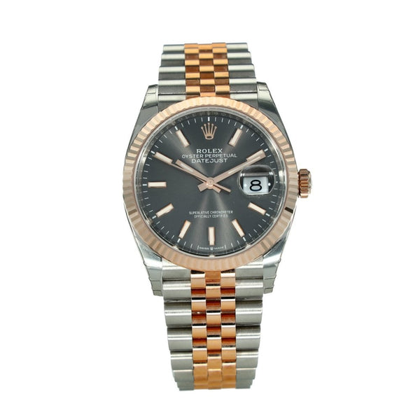 Datejust 126231 – Rhodium Baton Dial – 2018
