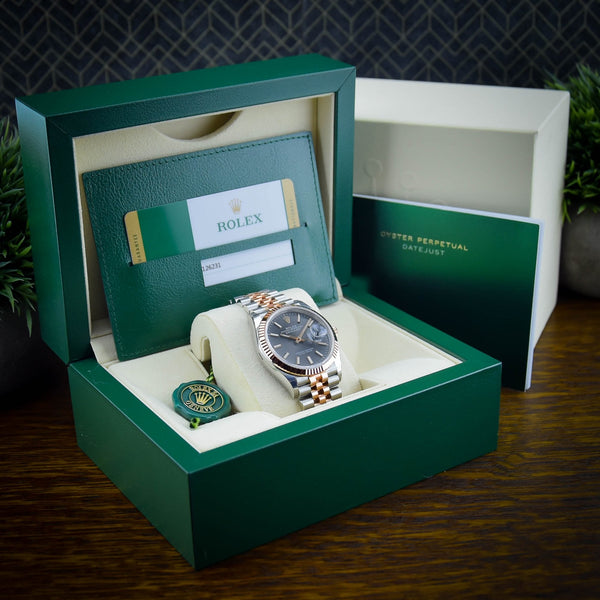 Datejust 126231 – Rhodium Baton Dial – 2018