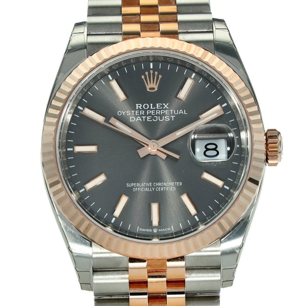 Datejust 126231 – Rhodium Baton Dial – 2018