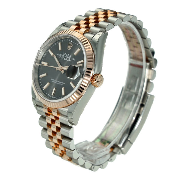 Datejust 126231 – Rhodium Baton Dial – 2018