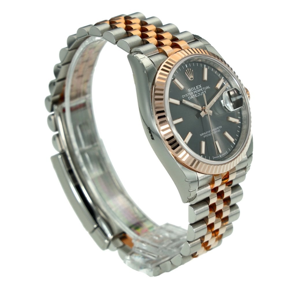 Datejust 126231 – Rhodium Baton Dial – 2018