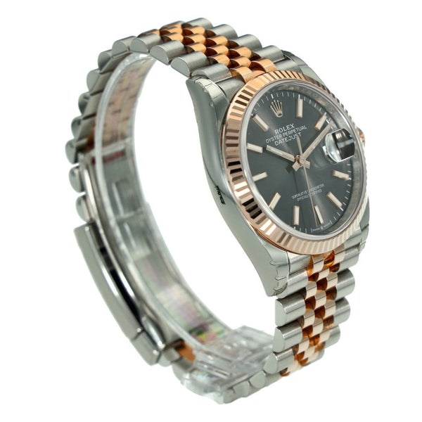 Datejust 126231 – Rhodium Baton Dial – 2018