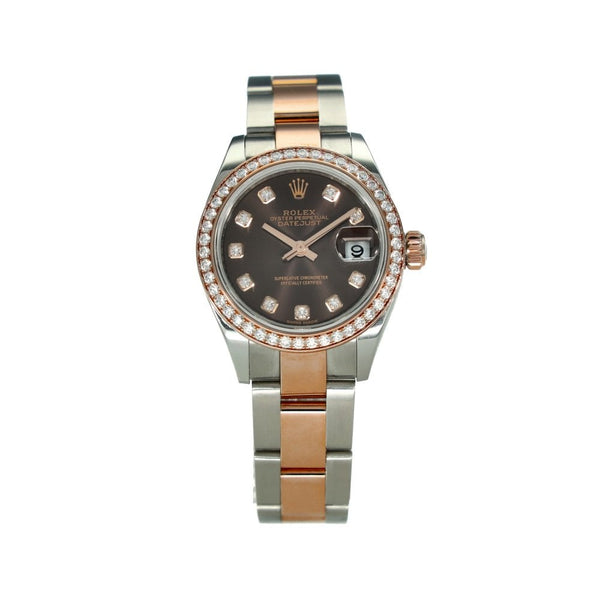Lady-Datejust 279381RBR – Chocolate Diamond Dial – 2017