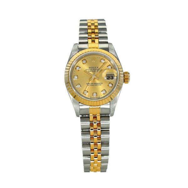 Datejust 69173 – Champagne Diamond Dial – 1999