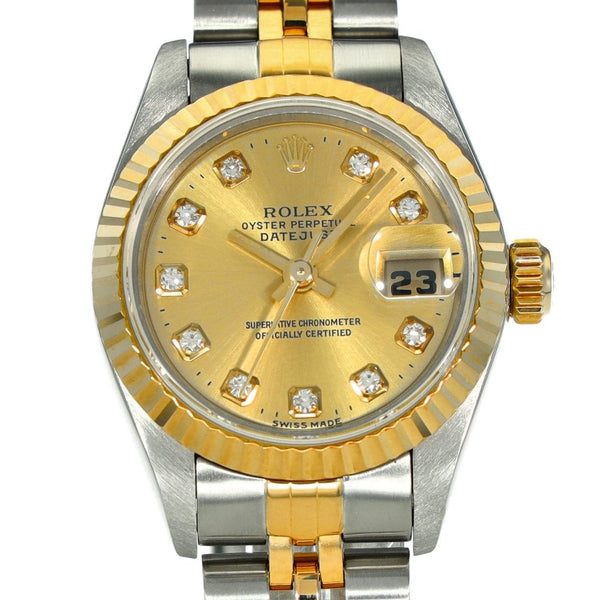 Datejust 69173 – Champagne Diamond Dial – 1999