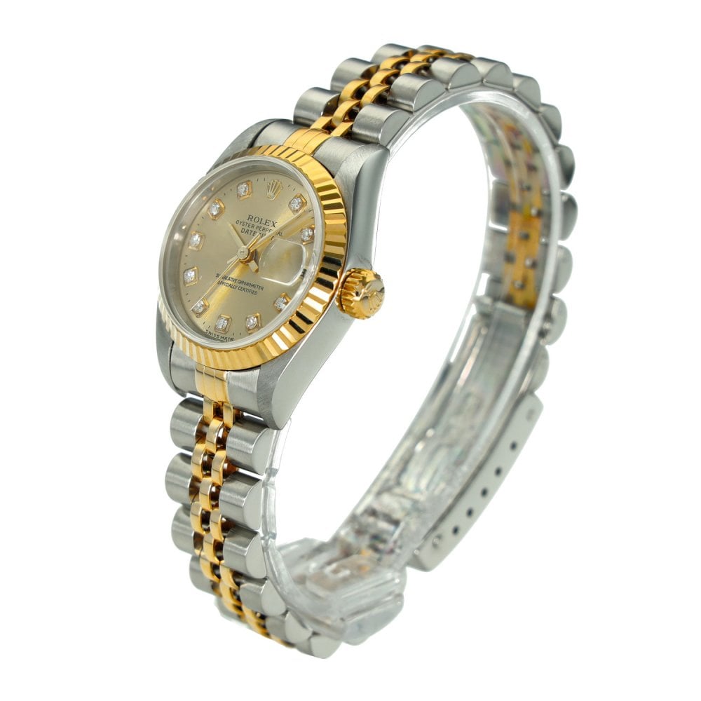 Datejust 69173 – Champagne Diamond Dial – 1999