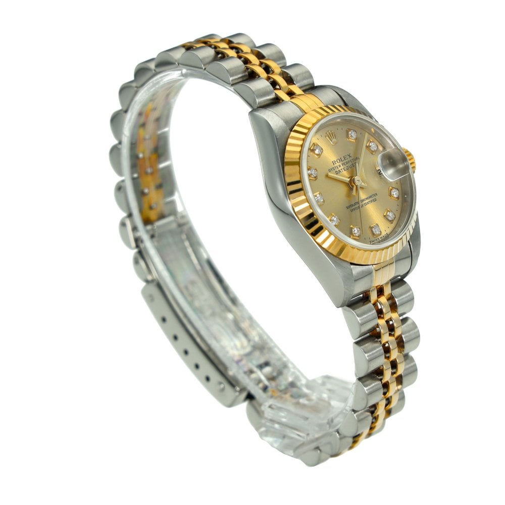 Datejust 69173 – Champagne Diamond Dial – 1999