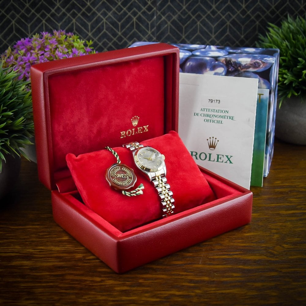 Datejust 79173 – Grey Jubilee Diamond Dial – 2004
