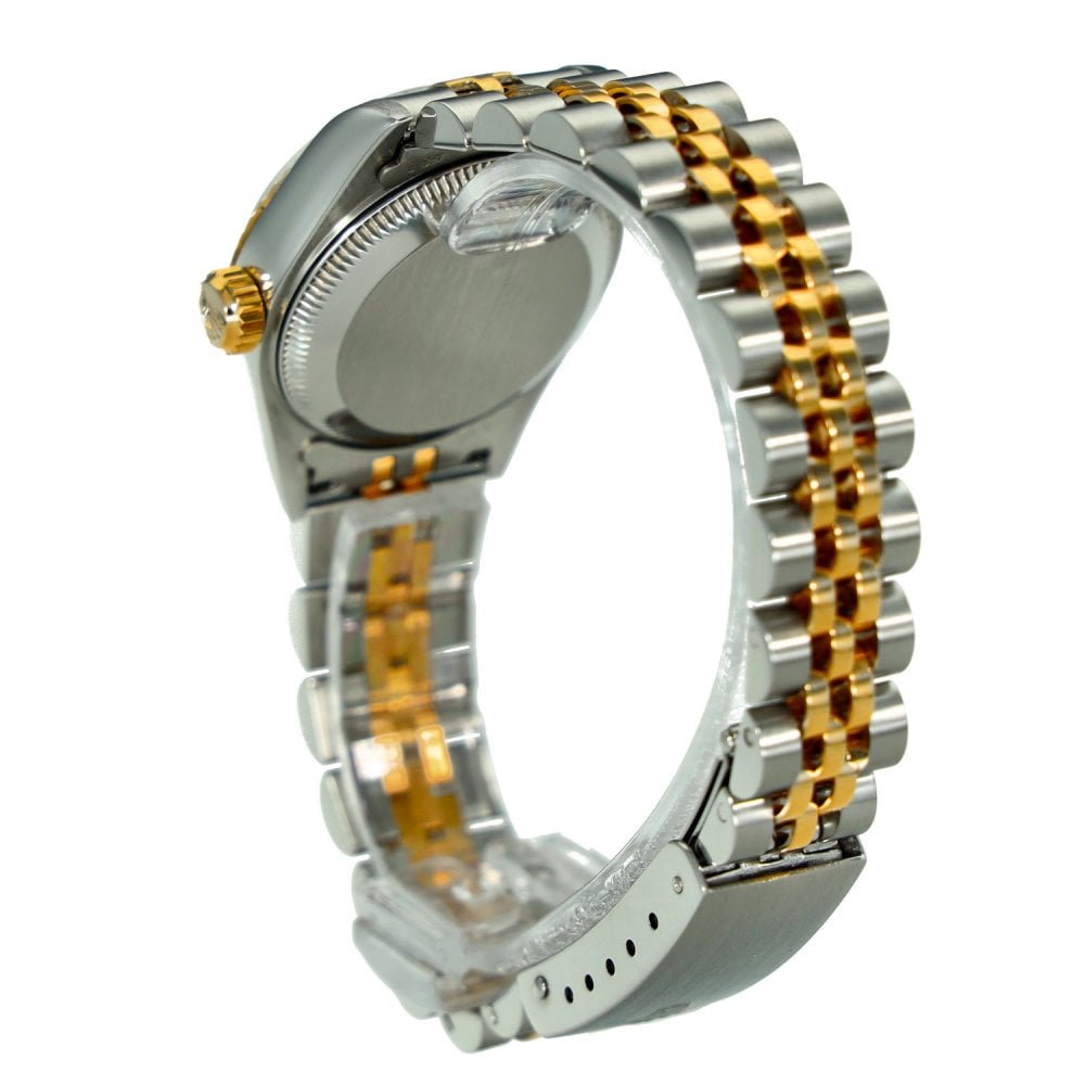 Lady-Datejust 69173 – Champagne Roman Dial – 1996