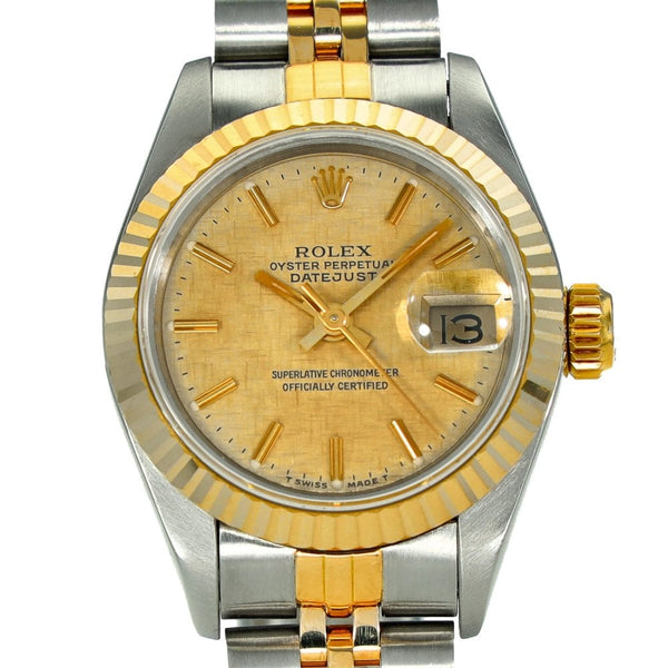 Lady-Datejust 69173 – Champagne Linen Dial – 1991