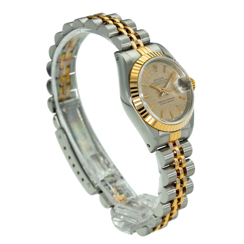 Lady-Datejust 69173 – Champagne Linen Dial – 1991