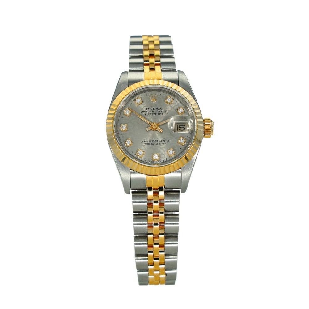 Lady-Datejust 69173 – Silver Jubilee Diamond Dial – 1993