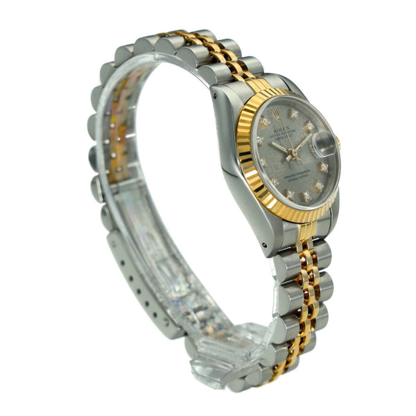 Lady-Datejust 69173 – Silver Jubilee Diamond Dial – 1993