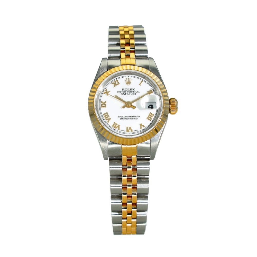 Lady-Datejust 79173 – White Roman Dial – 2000