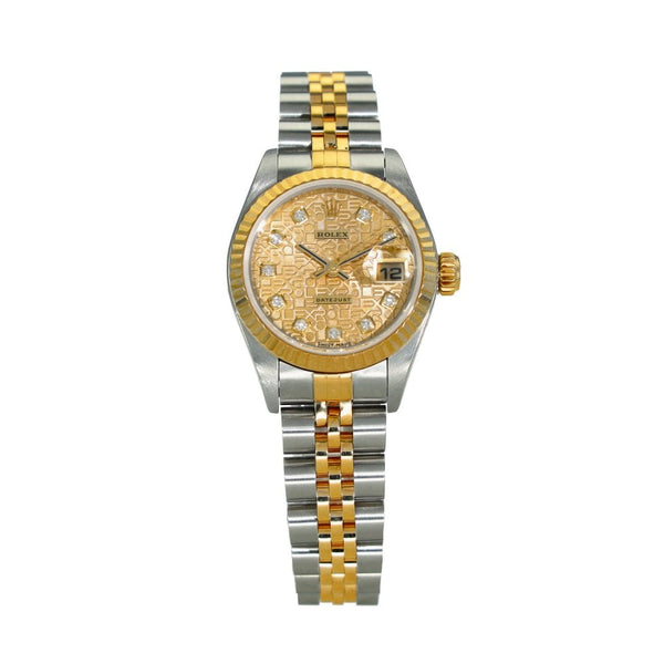 Lady-Datejust 79173 – Champagne Jubilee Diamond Dial – 2001