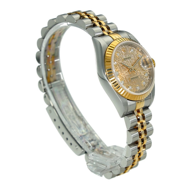 Lady-Datejust 79173 – Champagne Jubilee Diamond Dial – 2001