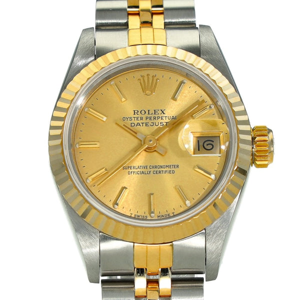 Lady-Datejust 69173 – Champagne Baton Dial – 1991