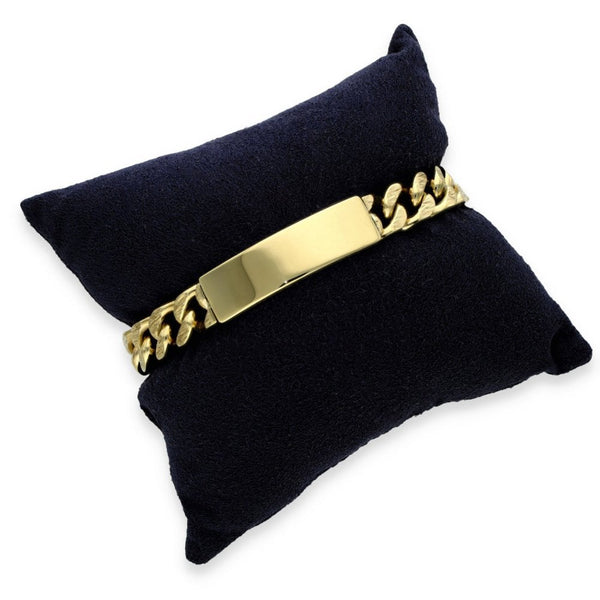9ct Yellow Gold Heavy I.D Bracelet - 8" - 64.0g