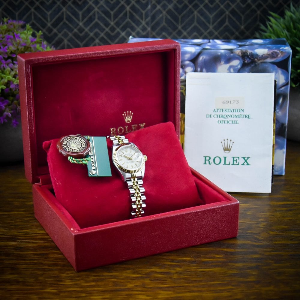Lady-Datejust 69173 – Cream Jubilee Dial – 1993