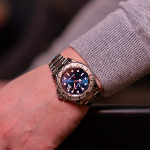 Yacht-Master 116622 – Blue Dial – Platinum Bezel – 2013