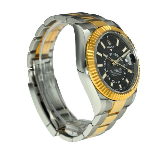 Sky-Dweller 326933 - Black Baton Dial - 2022