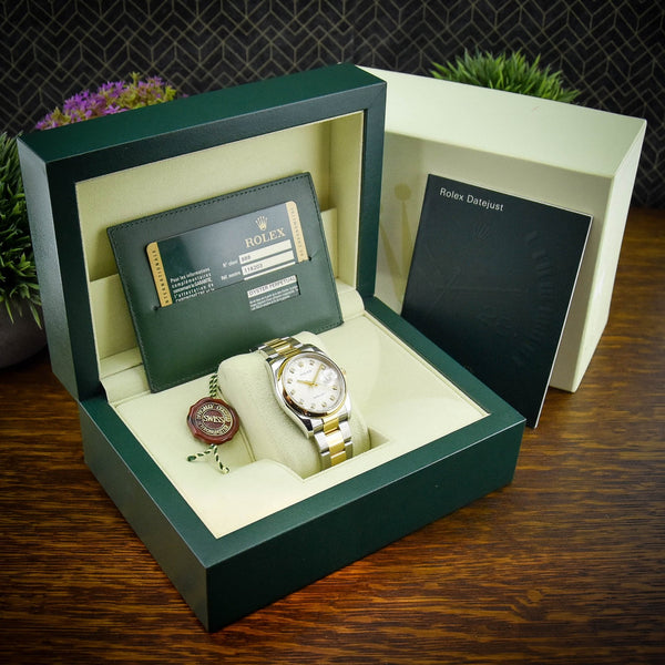 Datejust 116203 – Silver Jubilee Diamond Dial – 2014