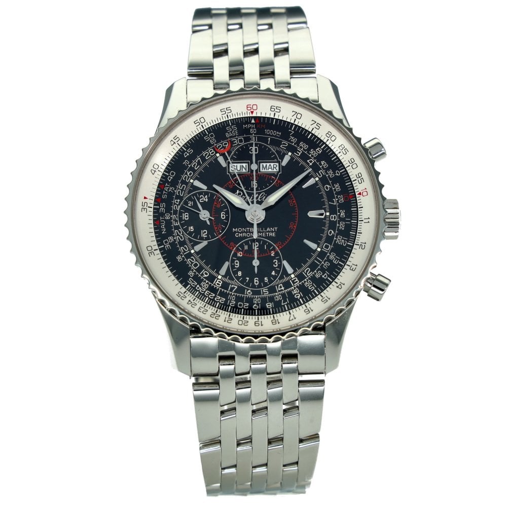 Montbrillant Navitimer A21330 – Black Chronograph Dial – 2007