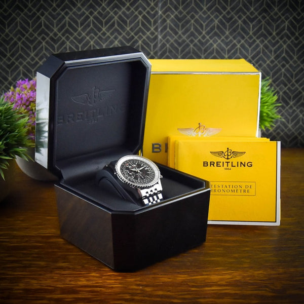 Montbrillant Navitimer A21330 – Black Chronograph Dial – 2007