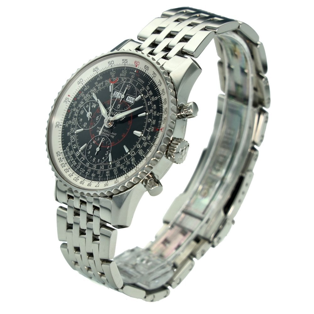 Montbrillant Navitimer A21330 – Black Chronograph Dial – 2007