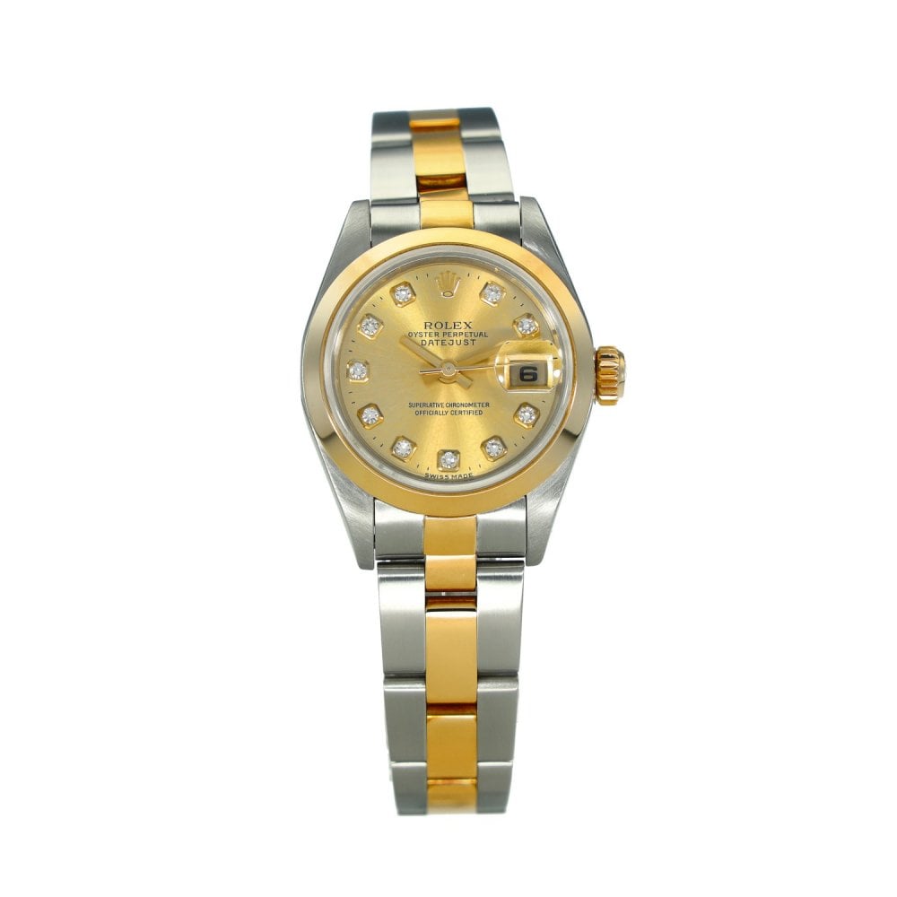 Lady-Datejust 79173 – Champagne Diamond Dial – 2000