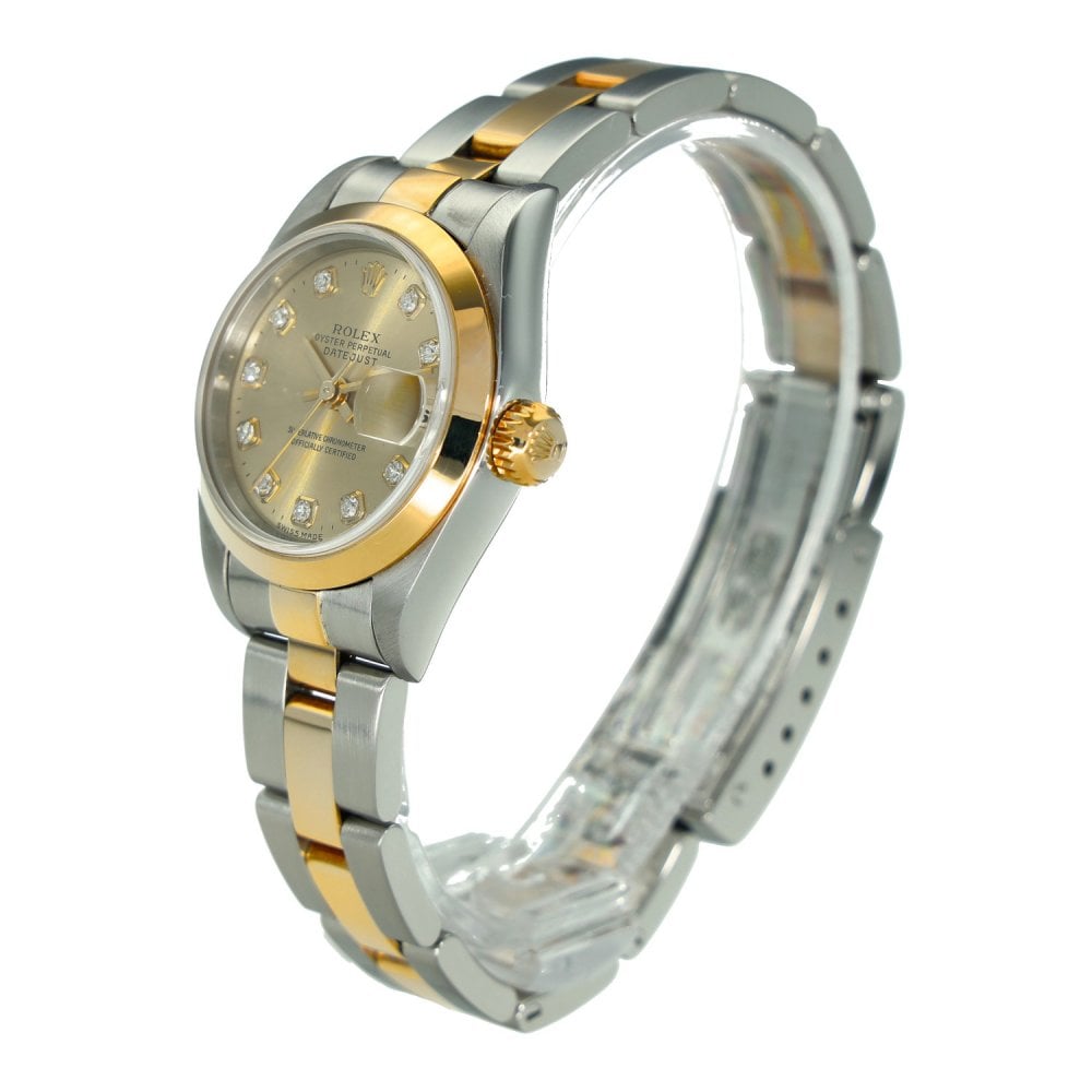 Lady-Datejust 79173 – Champagne Diamond Dial – 2000