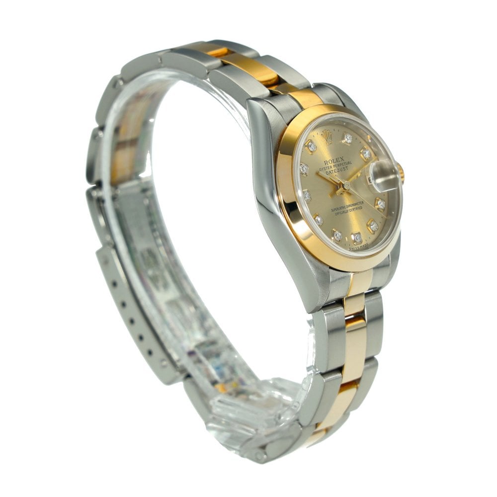 Lady-Datejust 79173 – Champagne Diamond Dial – 2000