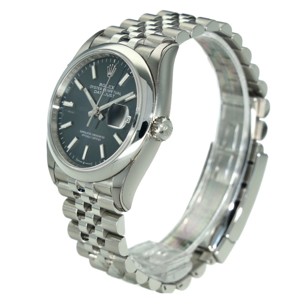 Datejust 36 126200 – Blue Baton Dial – Jubilee Bracelet – 2022