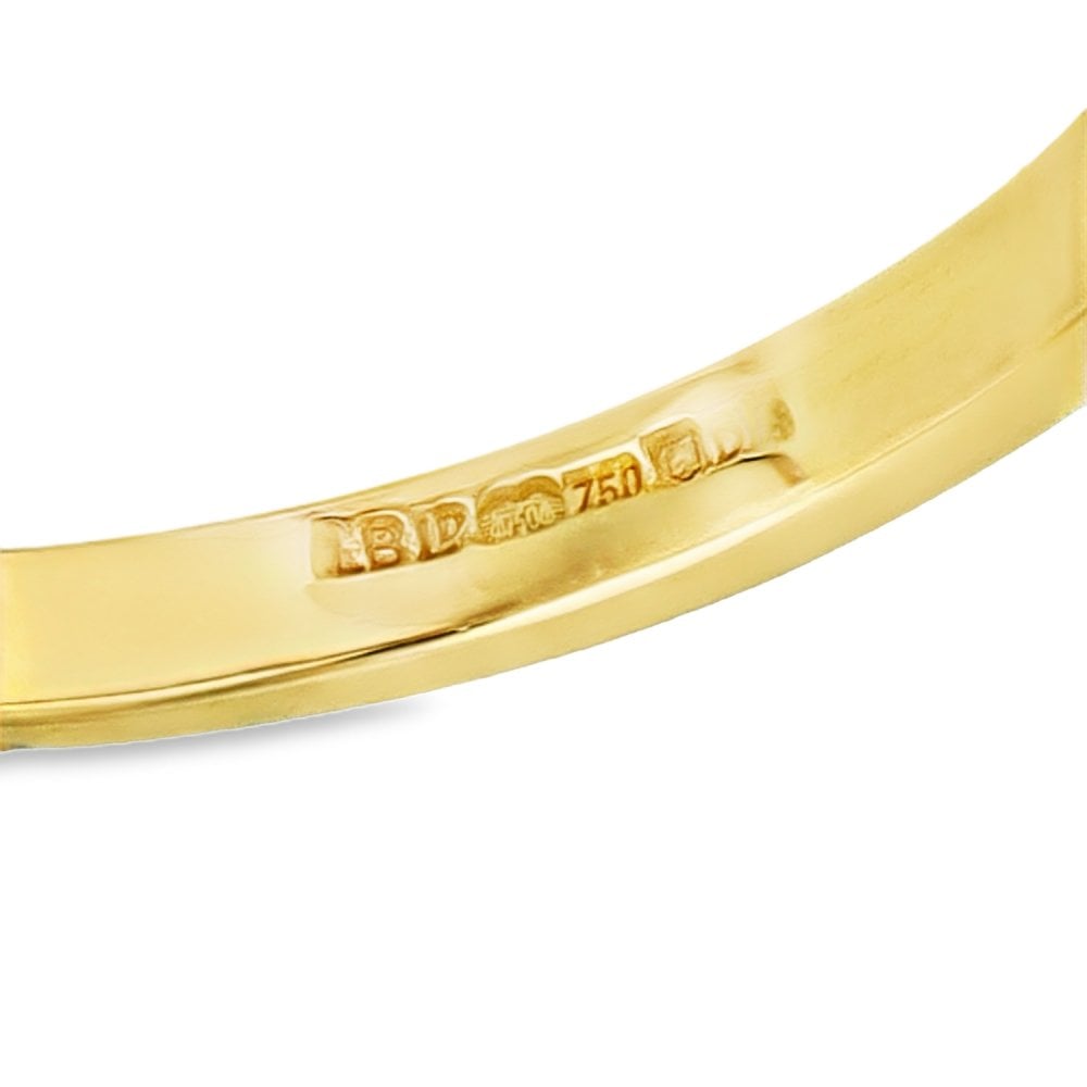 18ct Yellow & White Gold Diamond Twist Engagement Ring - 0.25ct