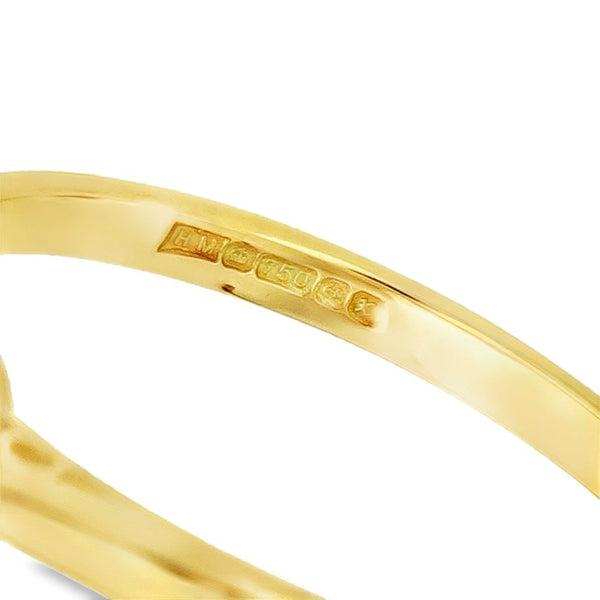 18ct Yellow Gold Diamond Solitaire Engagement Ring - 0.33ct