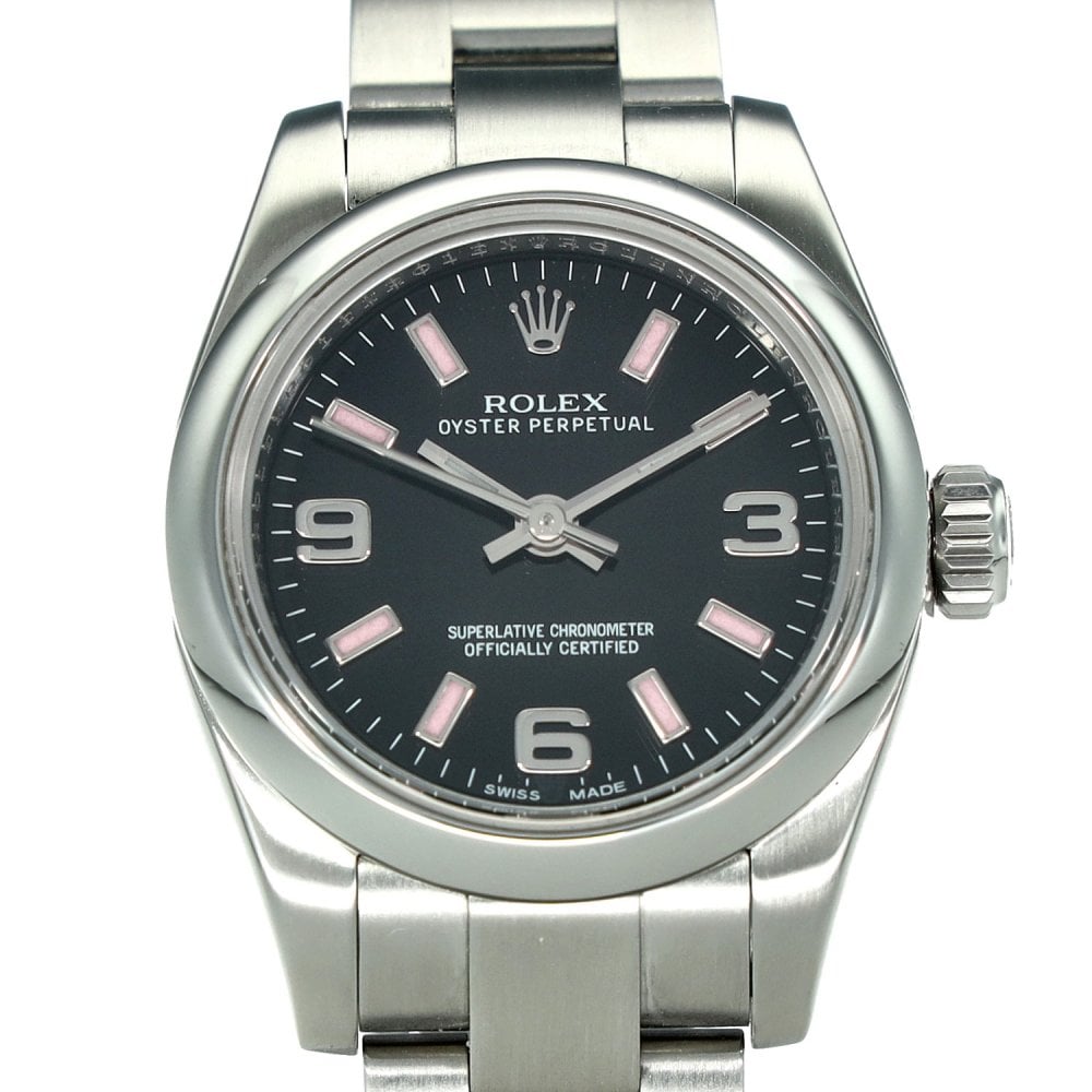 Oyster Perpetual 176200 – Black Dial - 2013