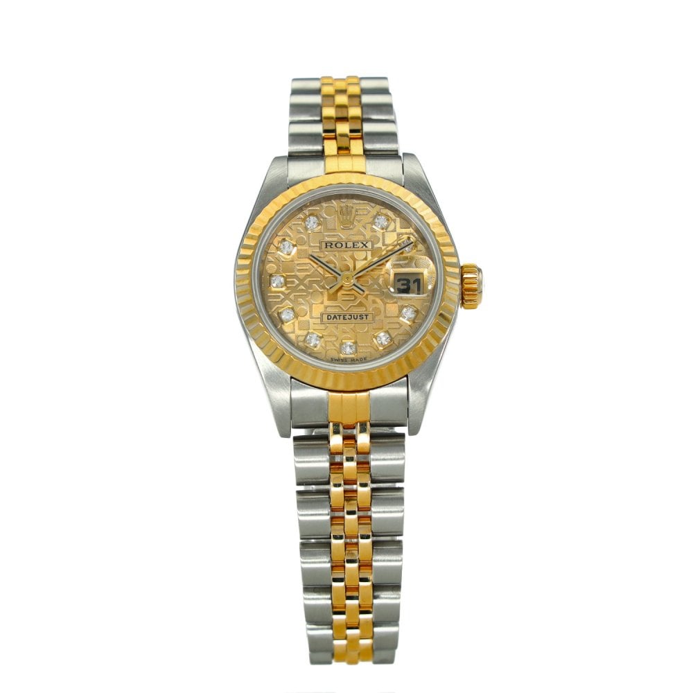 Lady-Datejust 79173 – Champagne Diamond Dial – 2004