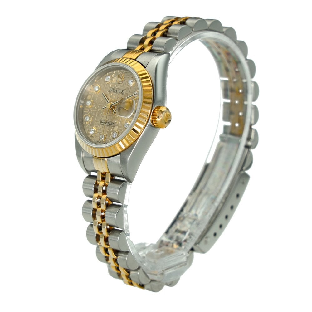 Lady-Datejust 79173 – Champagne Diamond Dial – 2004