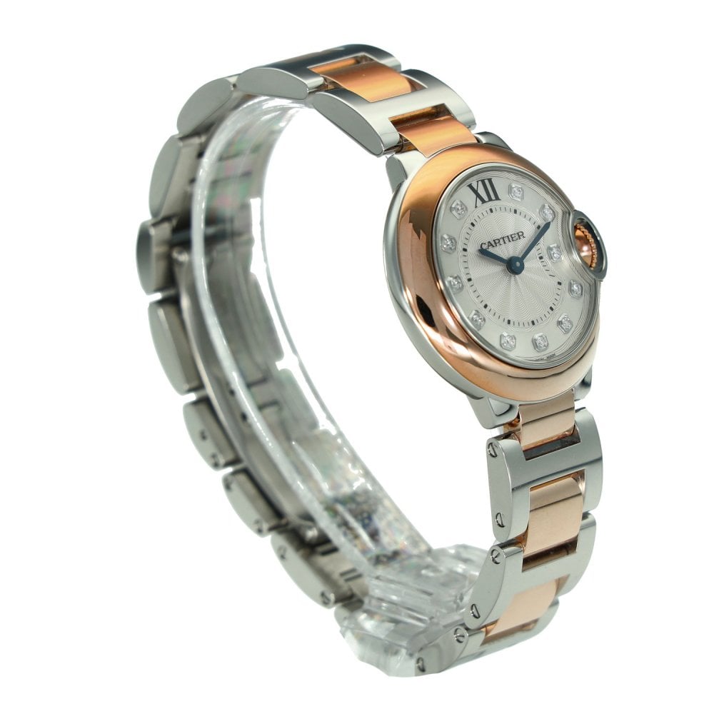 Ballon Bleu W3BB005 – Diamond Dial – Steel & Rose Gold – 2019