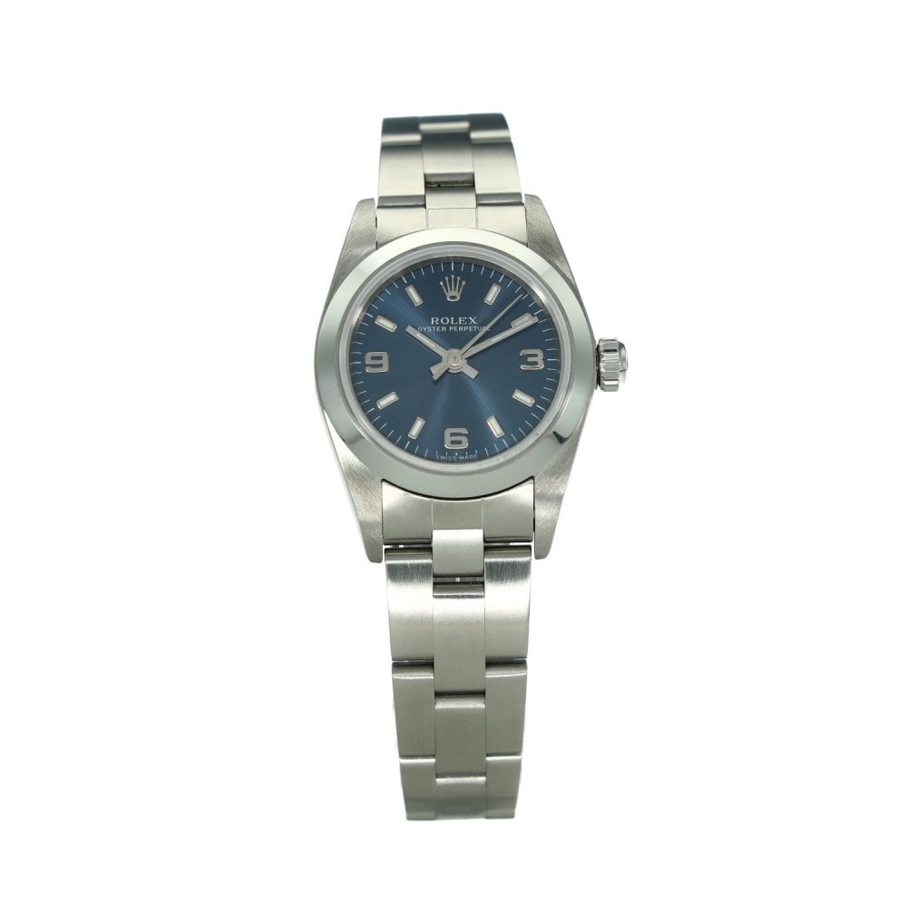 Oyster Perpetual 76080 – Blue Dial – 2000