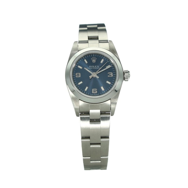 Oyster Perpetual 76080 – Blue Dial – 2000