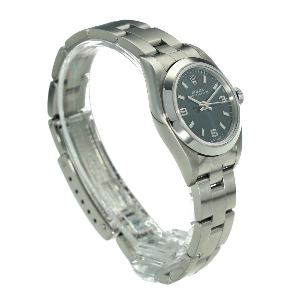 Oyster Perpetual 76080 – Blue Dial – 2000