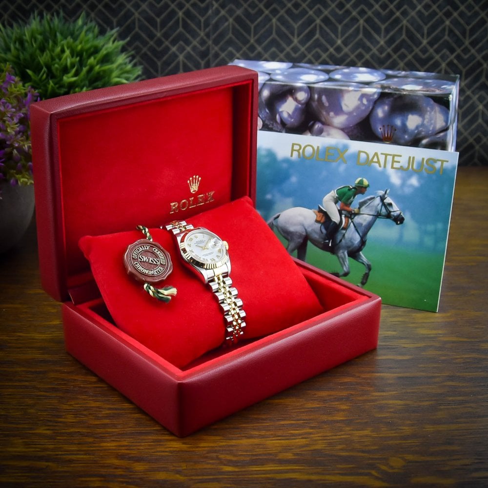 Lady-Datejust 79173 – Mother of Pearl Roman Dial – 2003