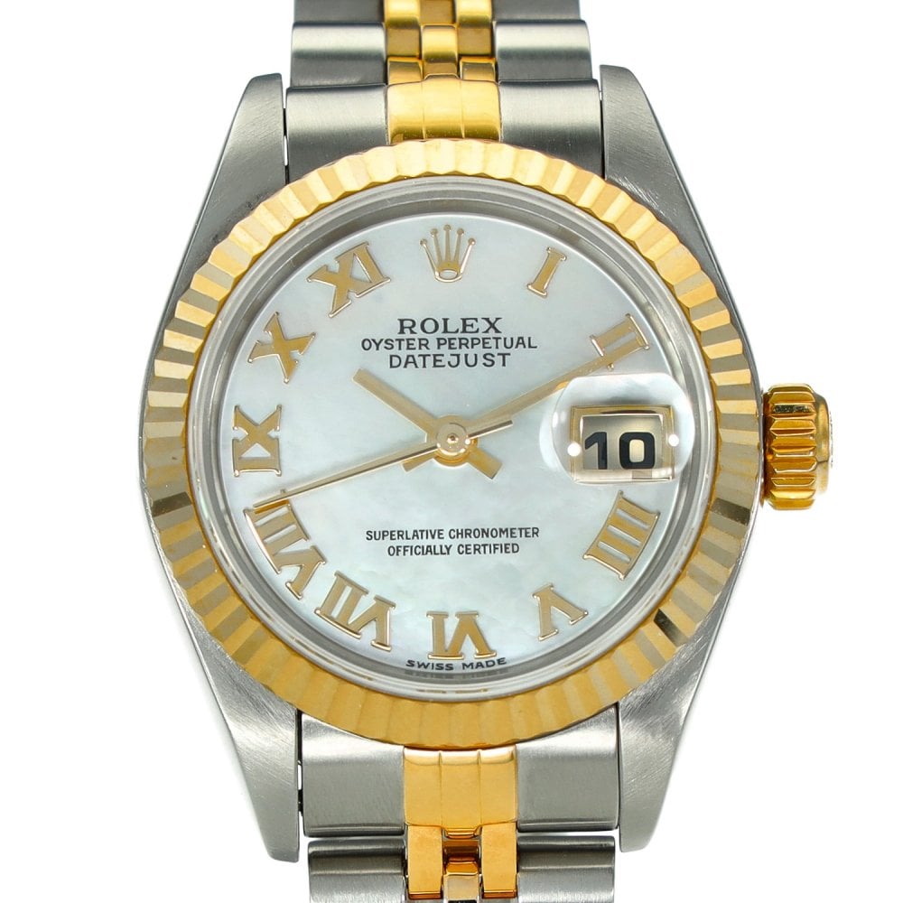 Lady-Datejust 79173 – Mother of Pearl Roman Dial – 2003