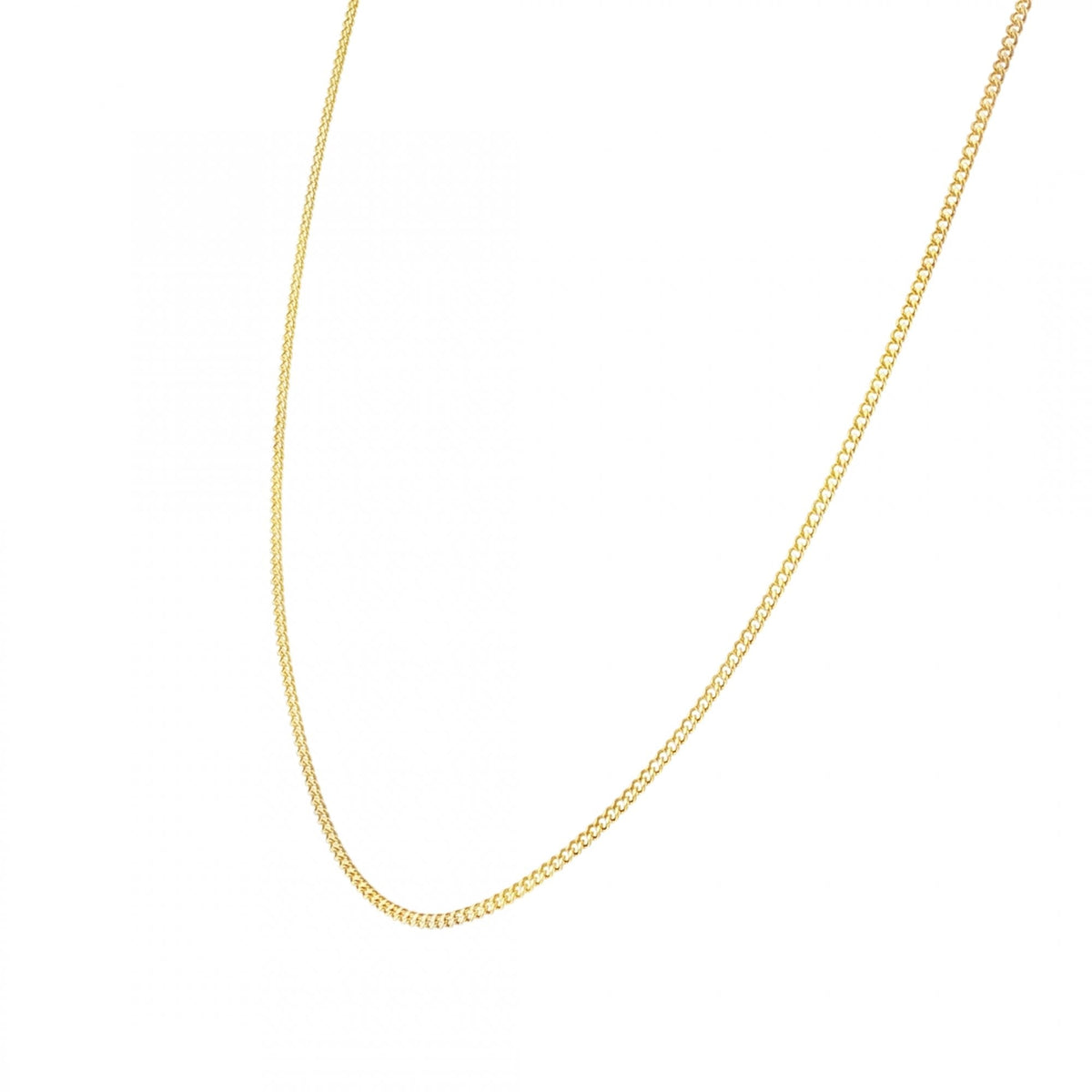 9ct Yellow Gold Fine Curb Chain - 30" - 6.9g
