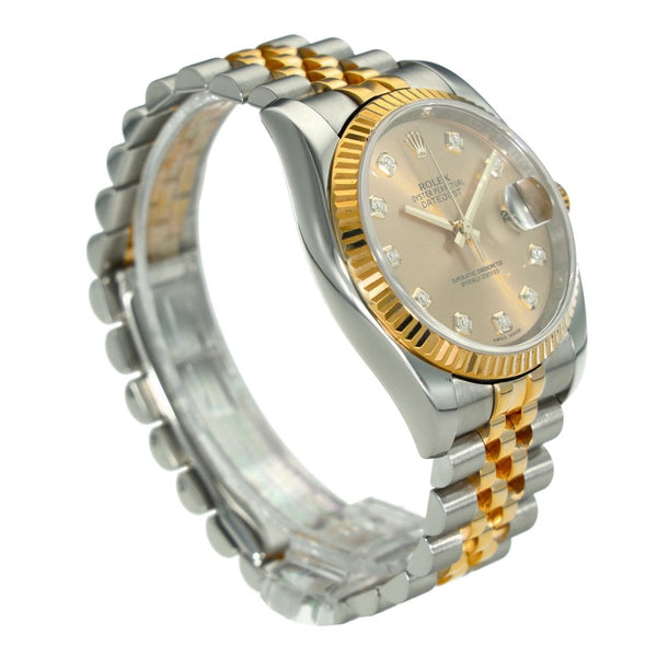Datejust 116233 – Champagne Diamond Dial – 2013