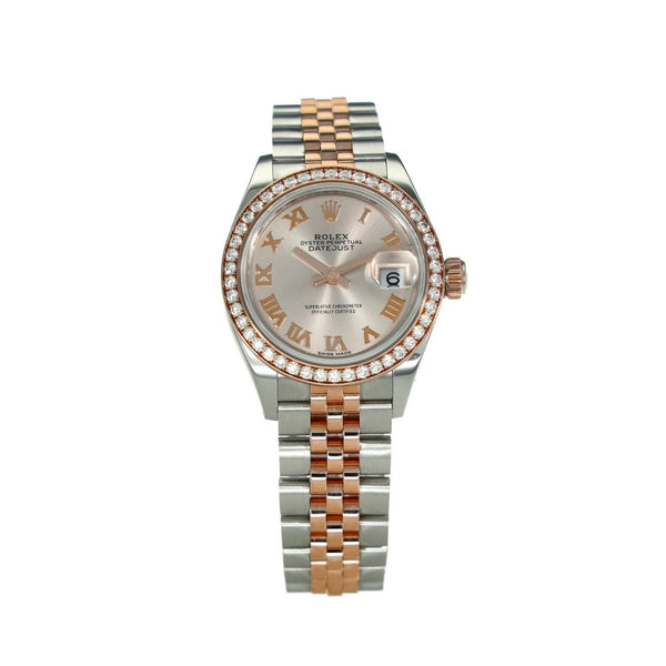 Lady-Datejust 279381 – Silver Roman Dial – 2017