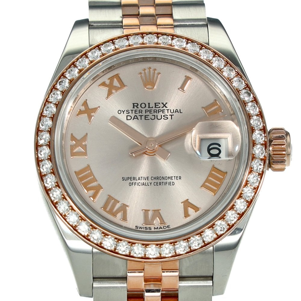Lady-Datejust 279381 – Silver Roman Dial – 2017