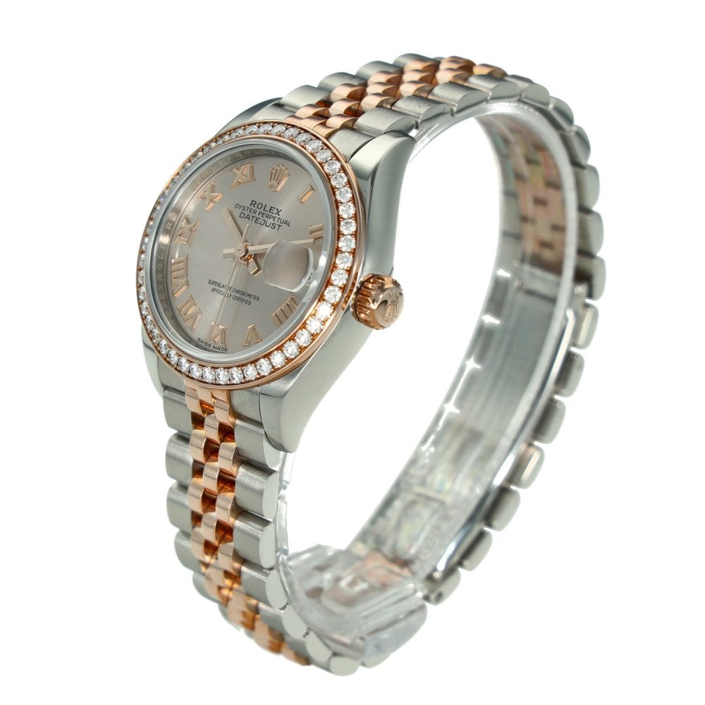 Lady-Datejust 279381 – Silver Roman Dial – 2017