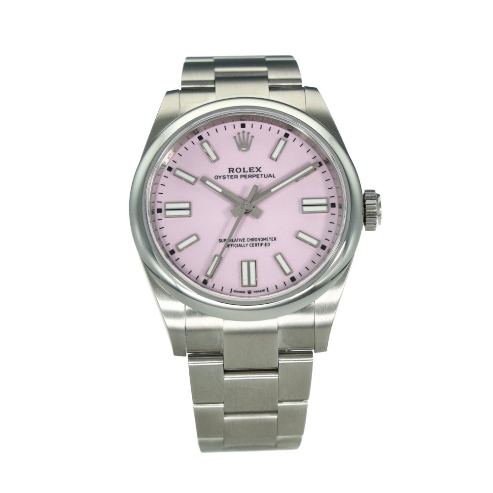 Oyster Perpetual 41 134300 – Pink Baton Dial - 2026